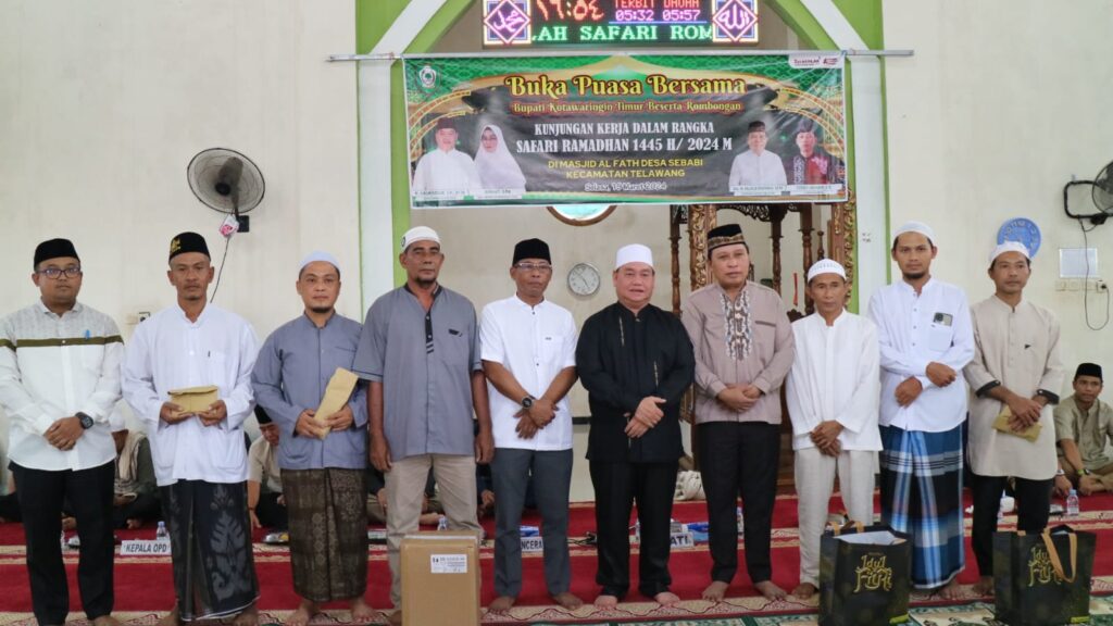 Safari Ramadhan Hari Ke 2 DiKecamatan Telawang Bupati Menghimbau