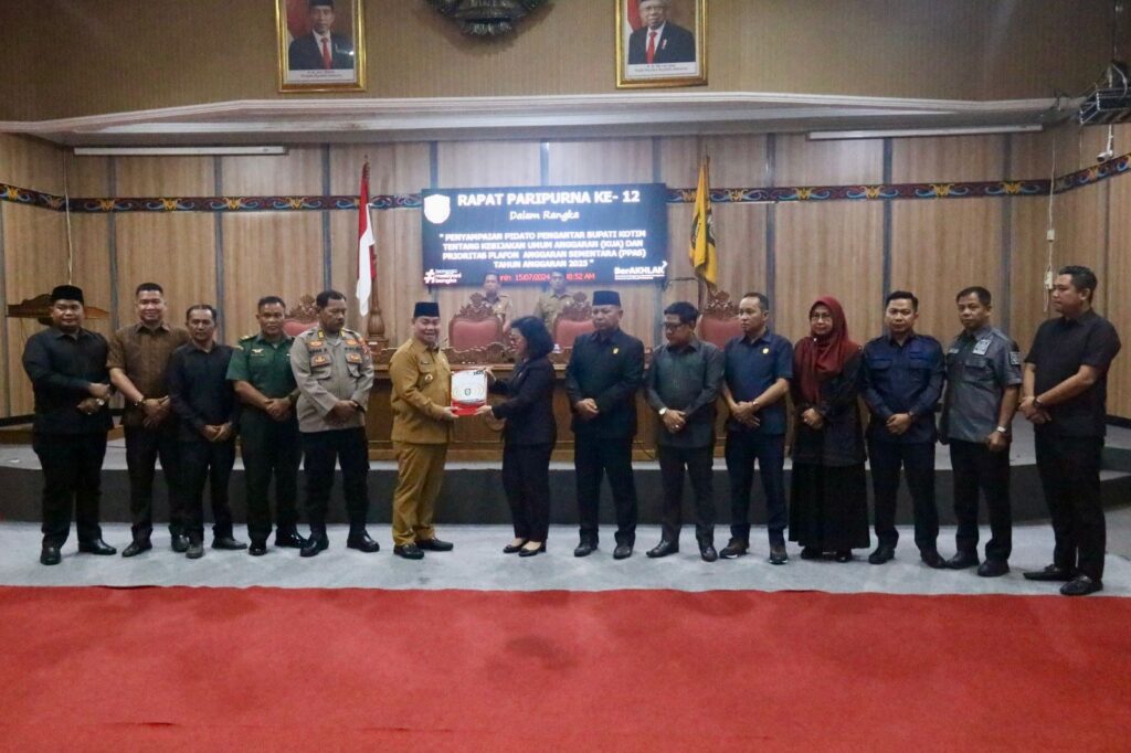 Bupati Sampaikan KUA Dan PPAS Tahun Anggaran 2025 Media Center