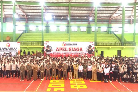 Jaga Kualitas Demokrasi dalam Pilkada 2024, Bawaslu Kotim Laksanakan Apel Siaga